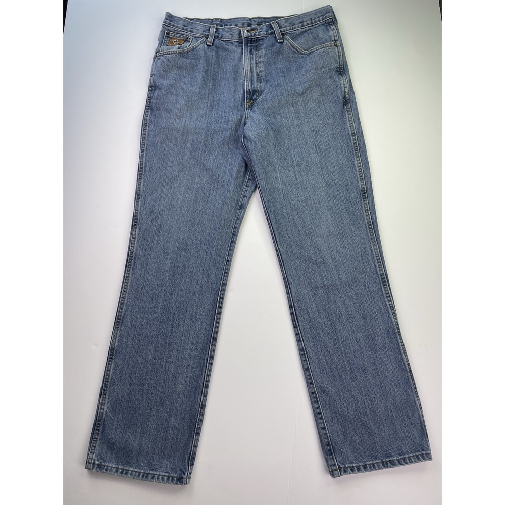 Cinch Jeans Men's 36x32 Gold Label Light Medium Wash Denim Pants